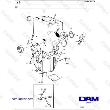 Volvo Penta 2001 - Bloque...