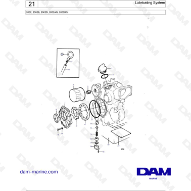 Volvo Penta 2002 - Lubricating System