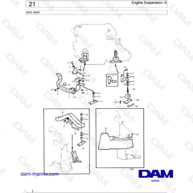 Volvo Penta 2003 - Engine Suspension: A