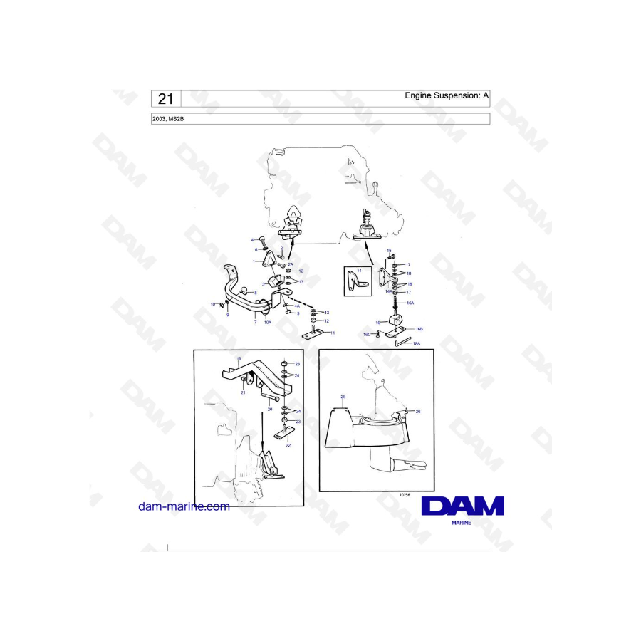 Volvo Penta 2003 - Engine Suspension: A Volvo Penta 2003 - Engine Suspension: A