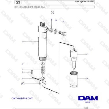 Volvo Penta 2001 / 2002 /...
