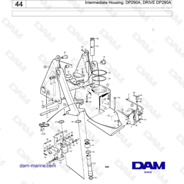 Volvo Penta 290DP - Intermediaire d'embase