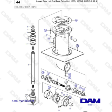 Volvo Penta 130S - Lower...