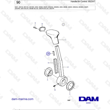 Volvo Penta 2001 / 2002 / 2003 / 2003T - 852347