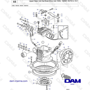 Volvo Penta 150S - Upper...
