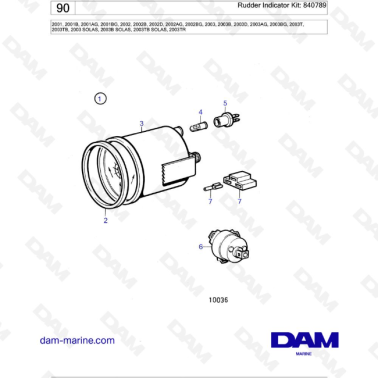 Volvo Penta 2001 / 2002 / 2003 / 2003T - 837772