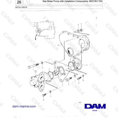Volvo Penta MD21B / AQD21B...
