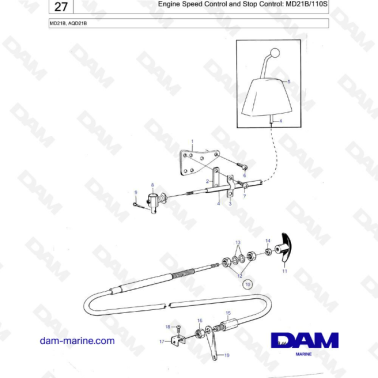 Volvo Penta MD21B / AQD21B...
