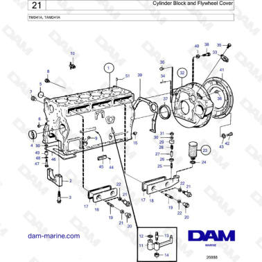 Volvo Penta TMD41A / TAMD41...