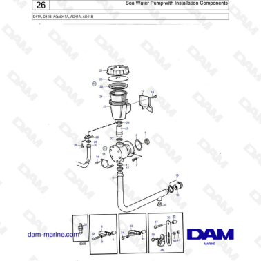 Volvo Penta D41A / D41B /...