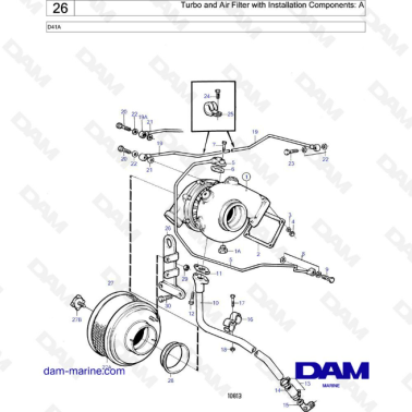 Volvo Penta D41A - Turbo y...