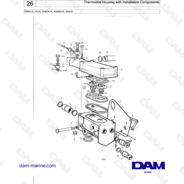 Volvo Penta TMD41A / D41A /...