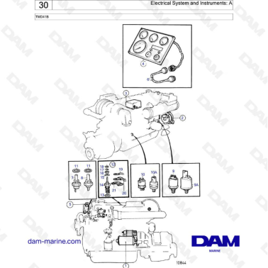 Volvo Penta TMD41B -...