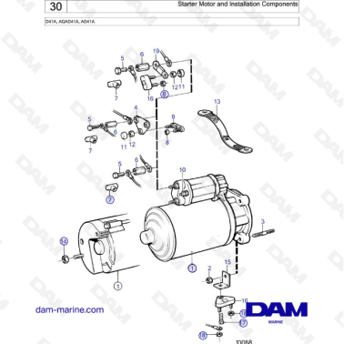 Volvo Penta D41A / AQAD41A...