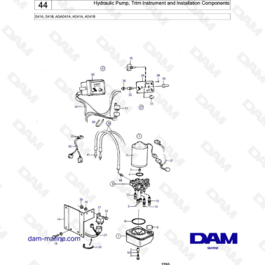 Volvo Penta D41A / D41B /...