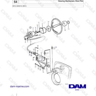 Volvo Penta D41A / AQAD41A...