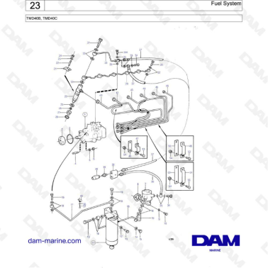 Volvo Penta TMD40B / TMD40C...