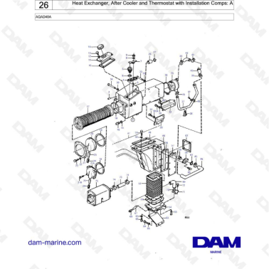 Volvo Penta AQAD40A -...