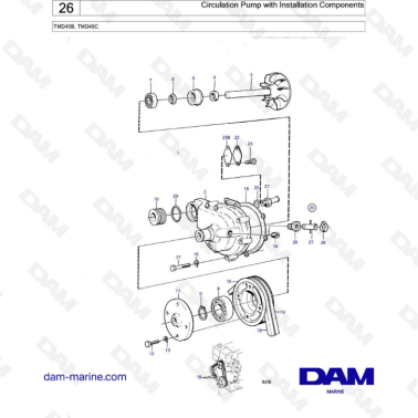 Volvo Penta TMD40B / TMD40C...
