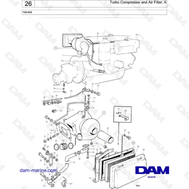 Volvo Penta TMD40B -...