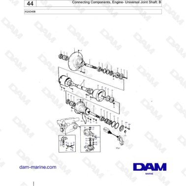 Volvo Penta AQAD40B -...