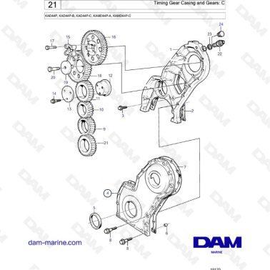 Volvo Penta KAD44P /...