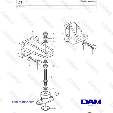 Volvo Penta TAMD42WJ-A -...