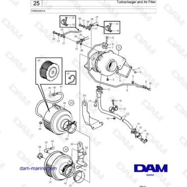 Volvo Penta TAMD42WJ-A -...