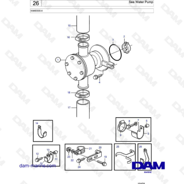 Volvo Penta KAMD300-A -...