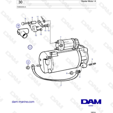 Volvo Penta TAMD42WJ-A -...