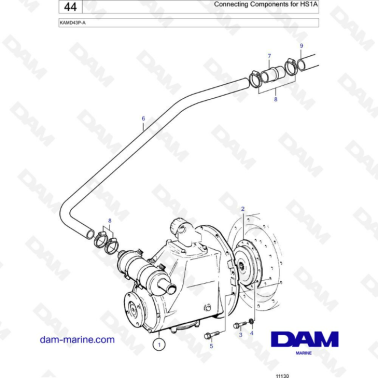 Volvo Penta KAMD43P-A -...