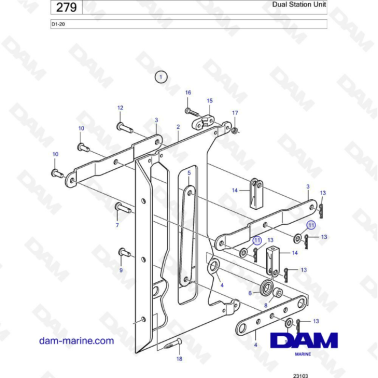 Volvo Penta D1-20 - Unidad...