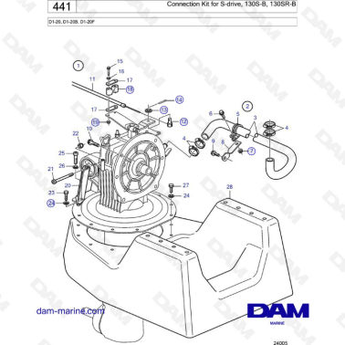 Volvo Penta D1-20 / D1-20B...