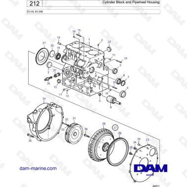 Volvo Penta D1-30/D1-30B -...
