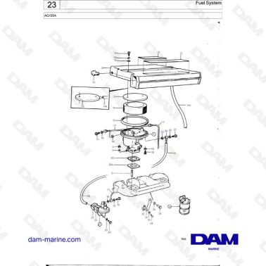 Volvo Penta AQ125A -...