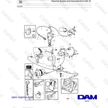 Volvo Penta AQ140A -...