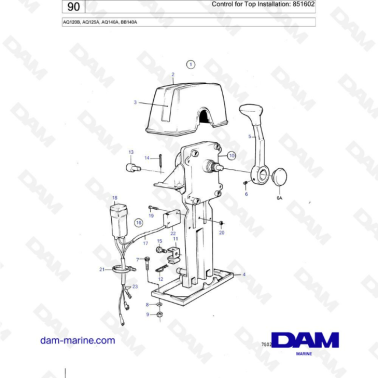 Volvo Penta AQ120B / AQ125A...
