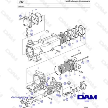 Volvo Penta D6-435D-A -...
