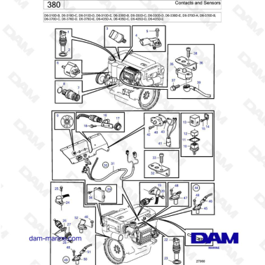 Volvo Penta D6-310D-B -C -D...
