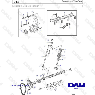 Volvo Penta 5.7L Gi-E /...