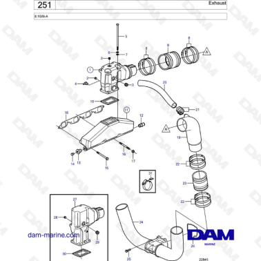 Volvo Penta 8.1L GSI-A -...