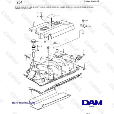 Volvo Penta 8.1L Gi-C -CF...
