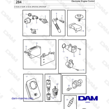 Volvo Penta 8.1L Gi-B /...