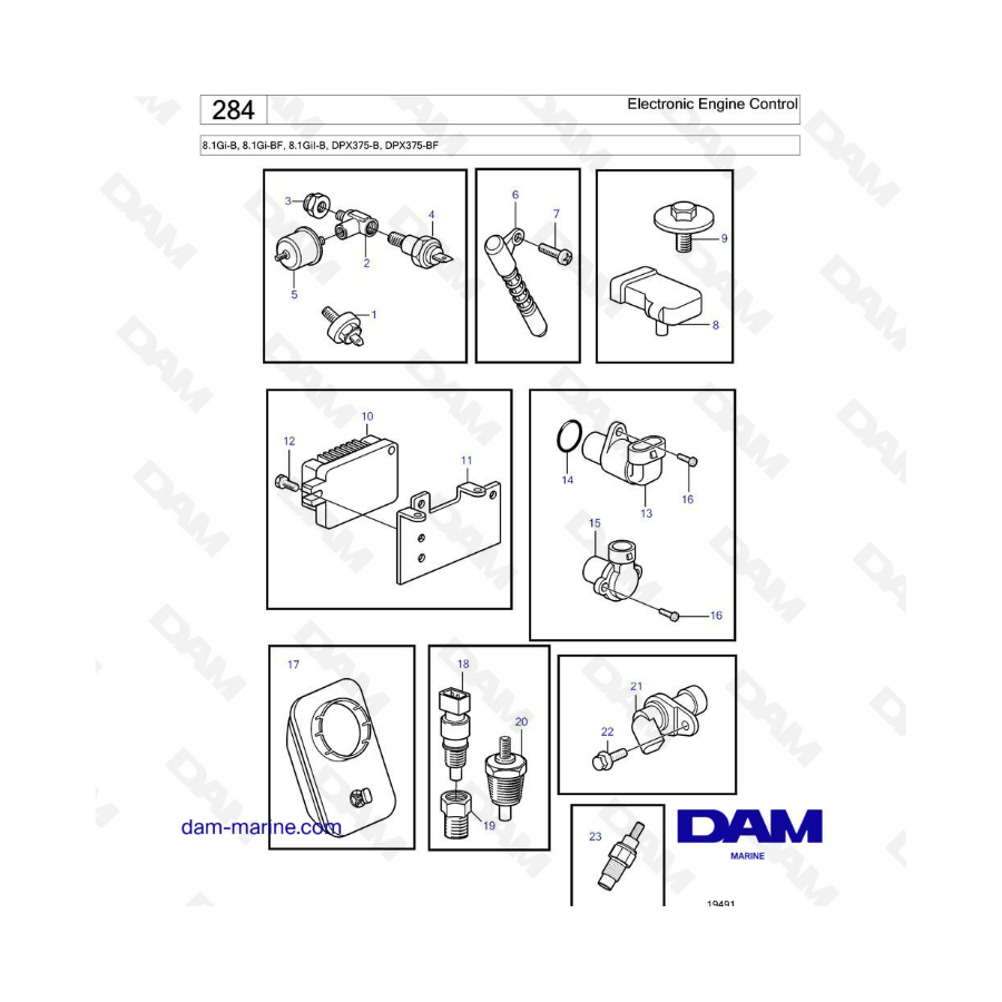 Volvo Penta 8.1L Gi-B / Gi-BF - Electronic engine control Volvo Penta 8.1L Gi-B / Gi-BF - Electronic engine control