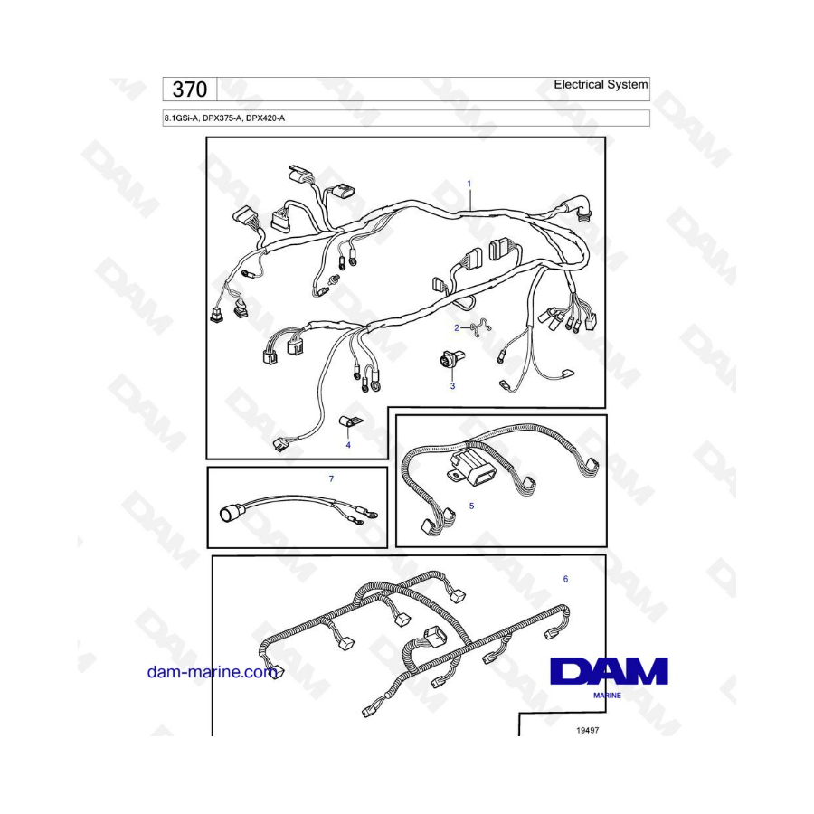 Volvo Penta 8.1L GSi-A - Electrical system