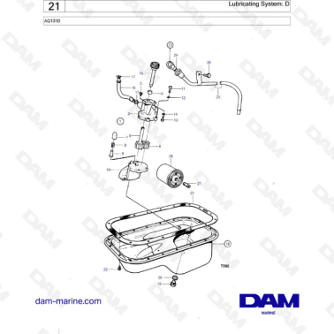 Volvo Penta AQ131D -...