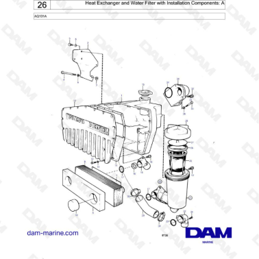 Volvo Penta AQ131A -...