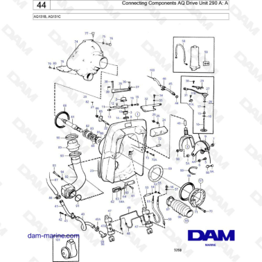 Volvo Penta AQ131B / AQ131C...