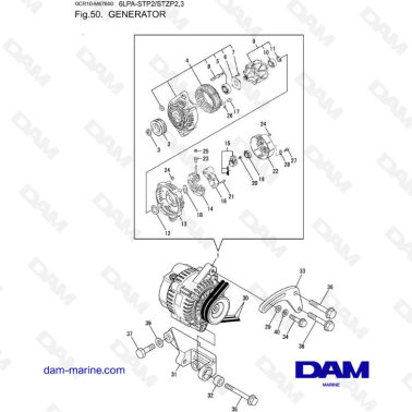 Generador Yanmar 6LPA-STP2...