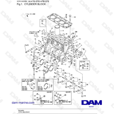 Yanmar 4LH-TE / 4LH-DTE /...